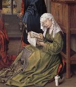 Rogier van der Weyden The Magdalen Reading painting